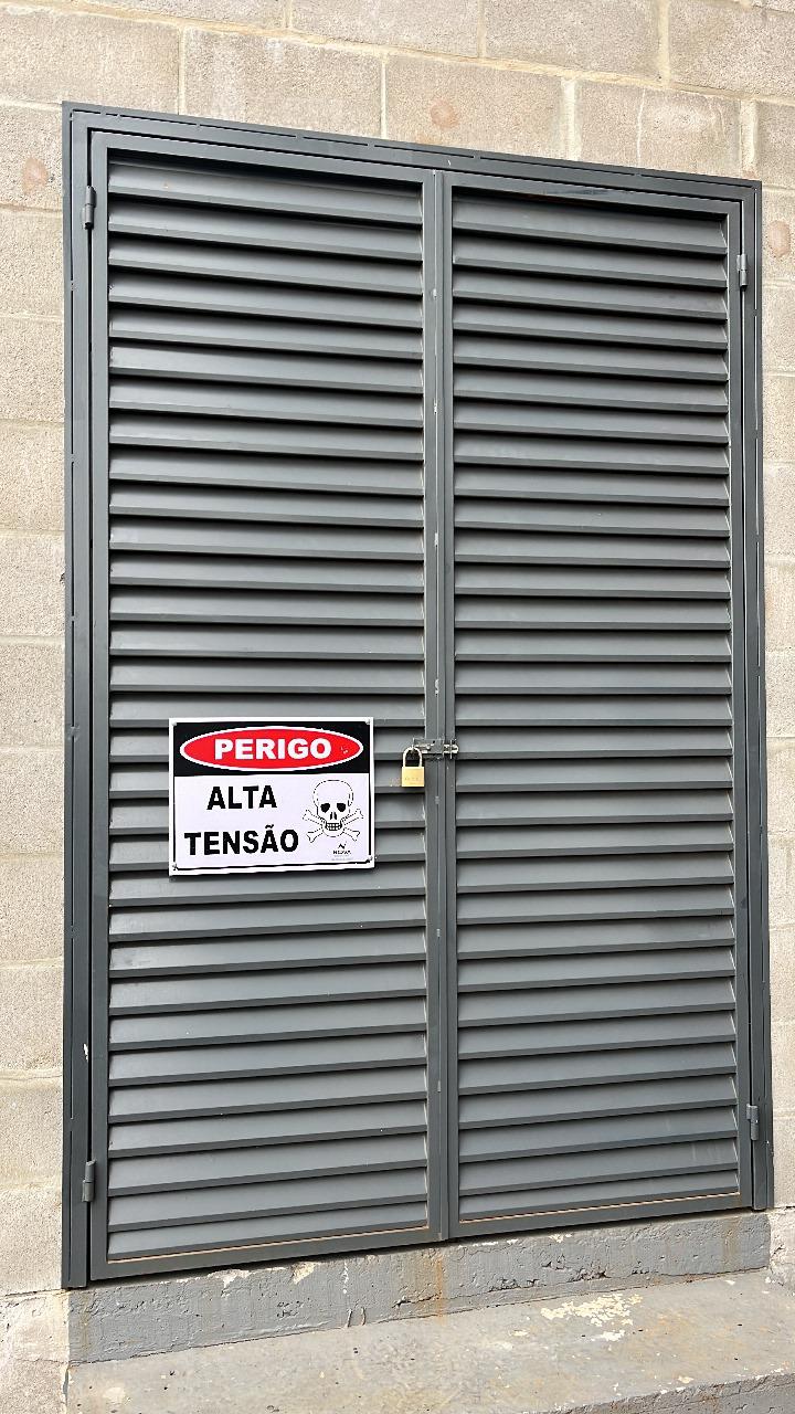 Porta subestação